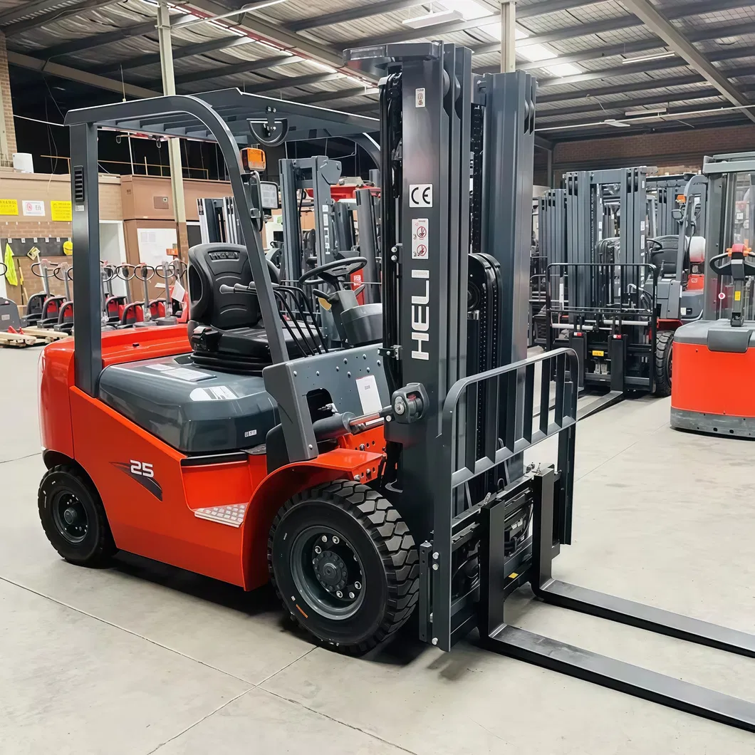 Forklift Side View