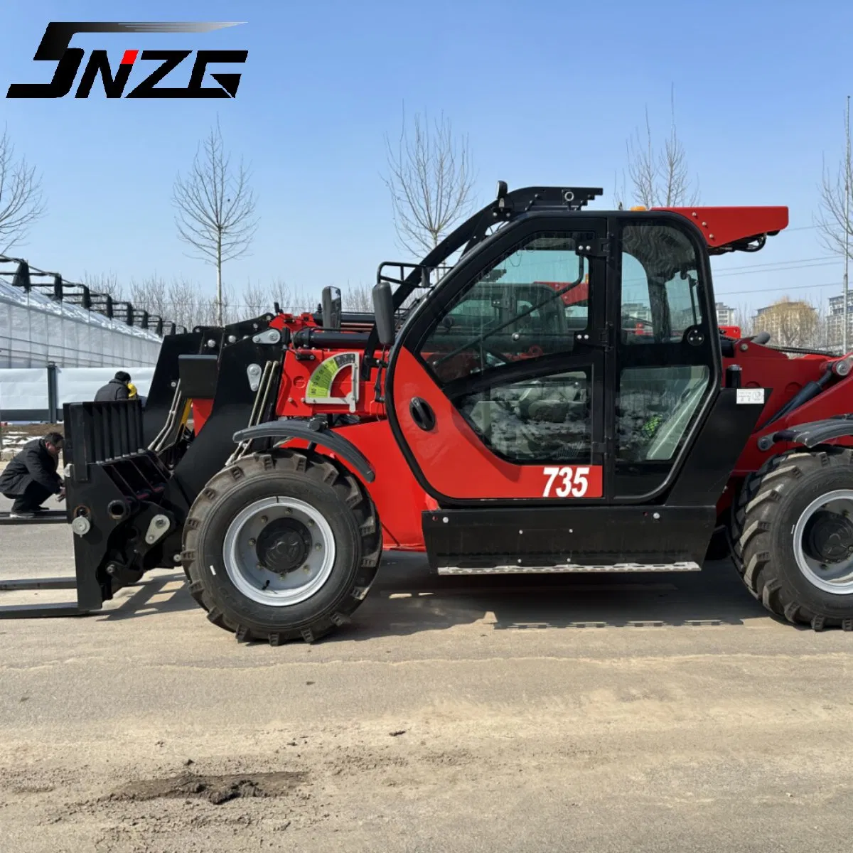 Telescopic Forklift Telehandler Cheap Price in Stock