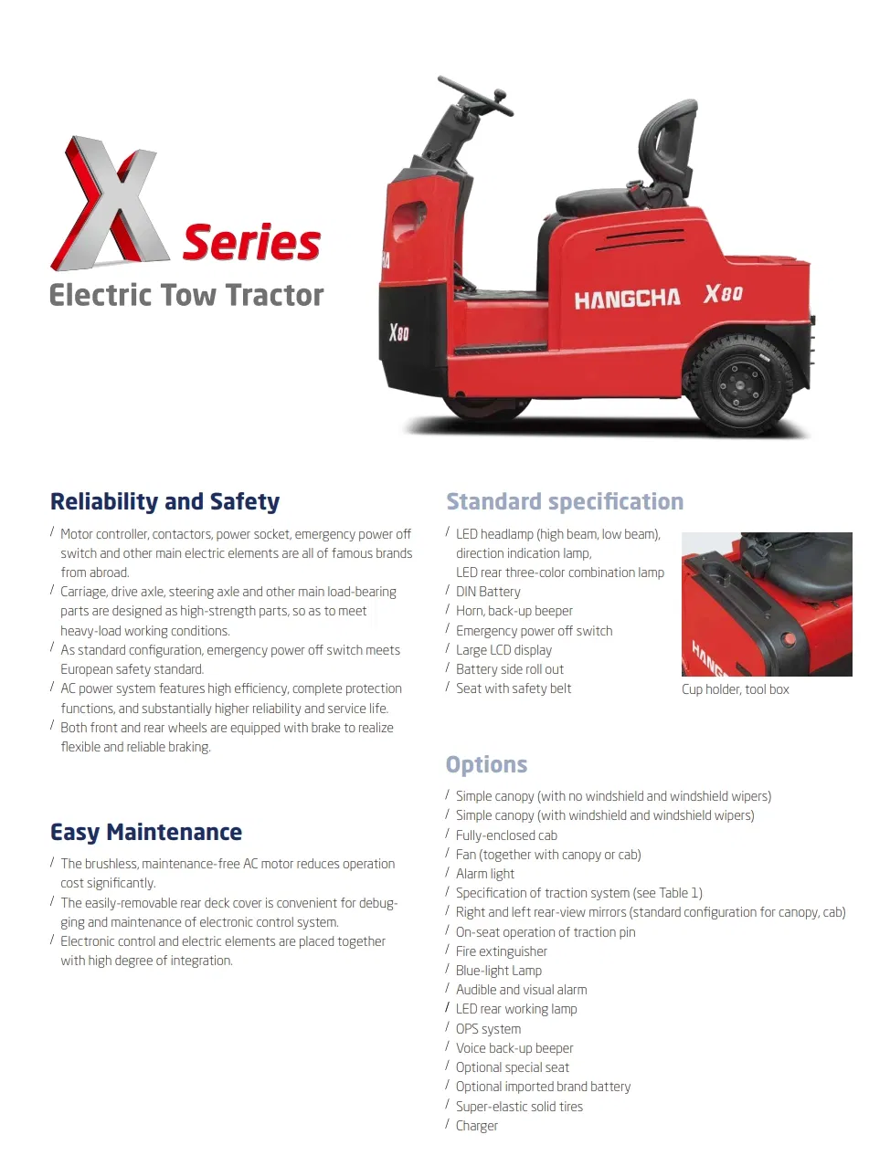 Electric Tow Tractor QDD70-XD2 View 3