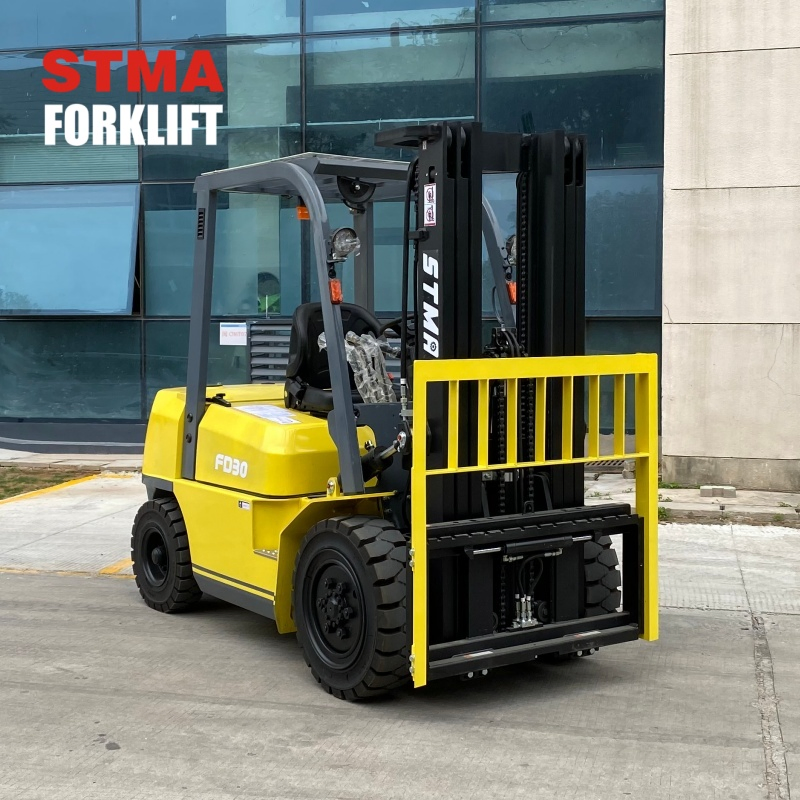 Stma Diesel Forklift 1.5 2 3 4 5 Ton Japan Engine Side Loader with Side Shifter for Sale