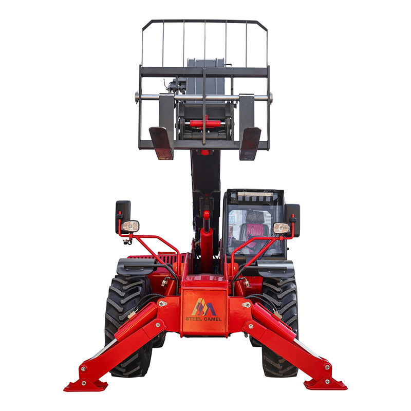 Material Handling 4 Ton Diesel Engine Powered Telehandler Machine 18m M1840