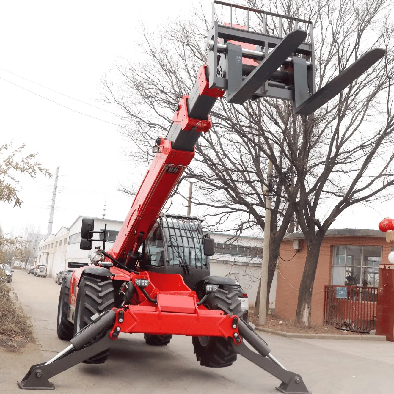Agriculture Telehandler Forklift for Sale Telescopic Handler 4 Ton Mini Telescopic Forklift