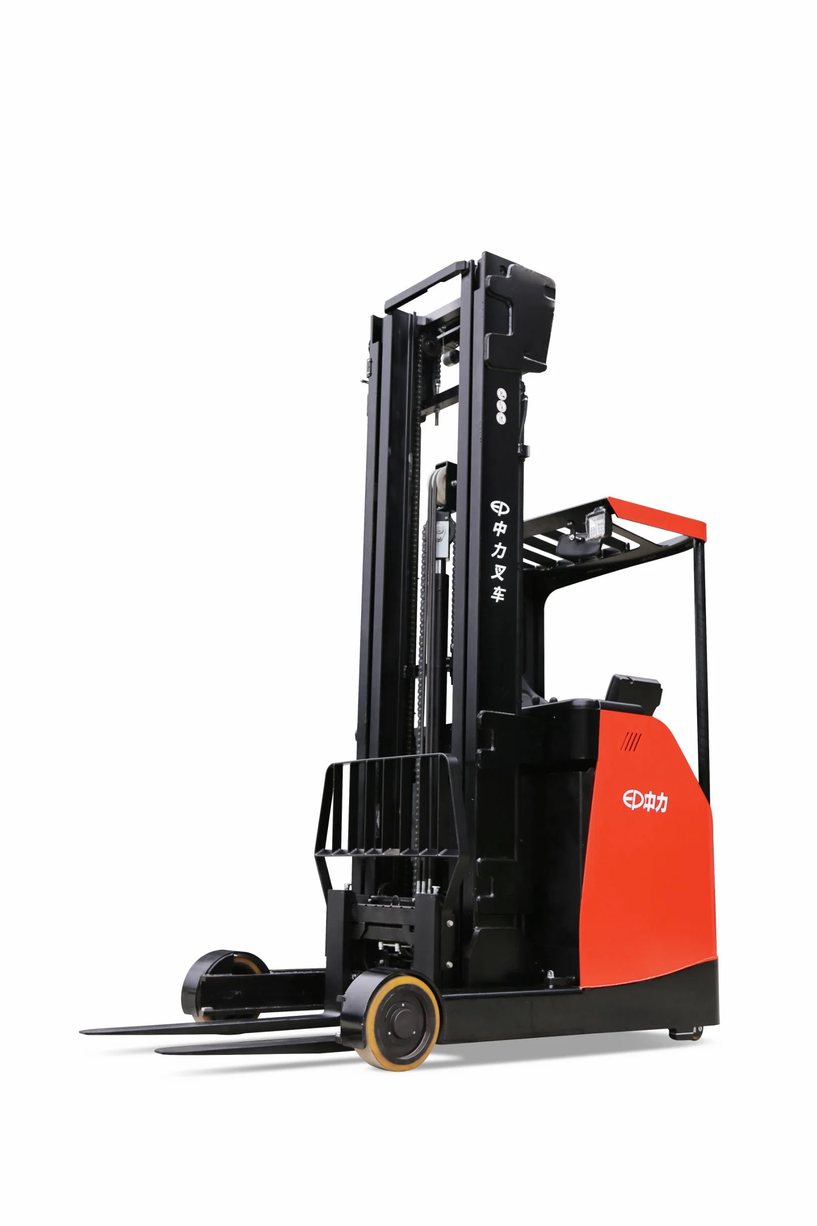 China Factory Ep 2.0t Electric Sit-Down Reach Truck with High Lifting 12m