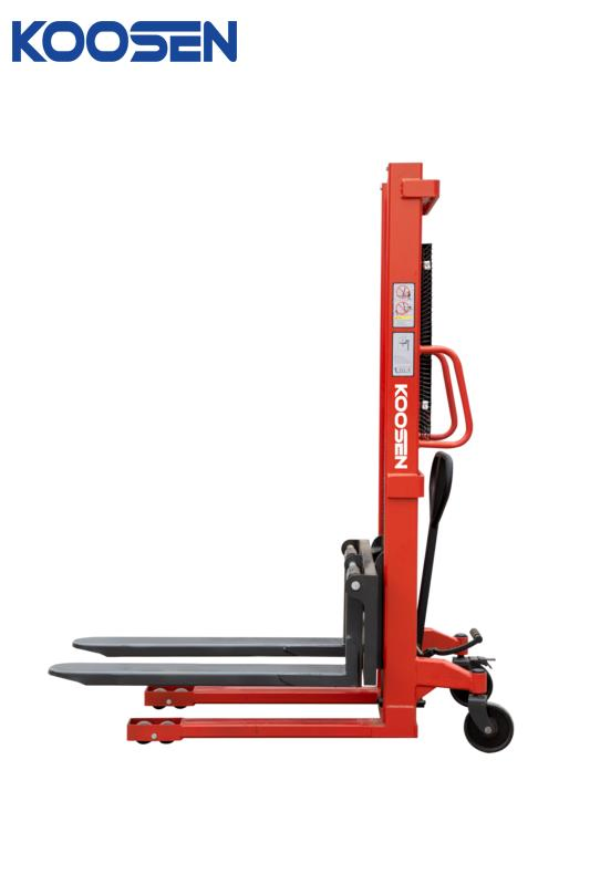 Koosen Walkie 1-2ton Capicity Adjustable Hydraulic Hand Pallet Stacker