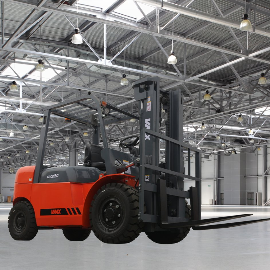 Hot Sale 5 Ton Diesel Forklift with Container Mast