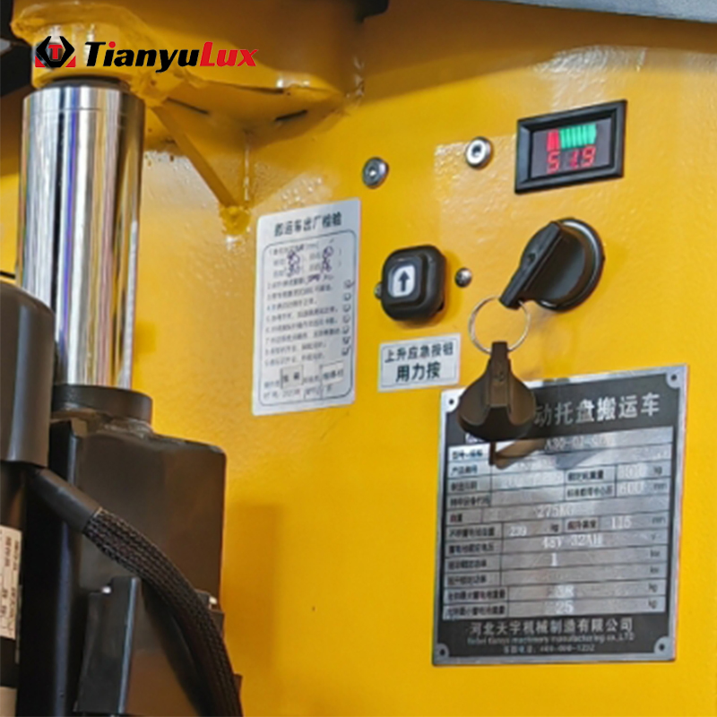 Hyder Warehouse Equipment 3000kg Electric Pallet Jack Truck with Lithium Battery