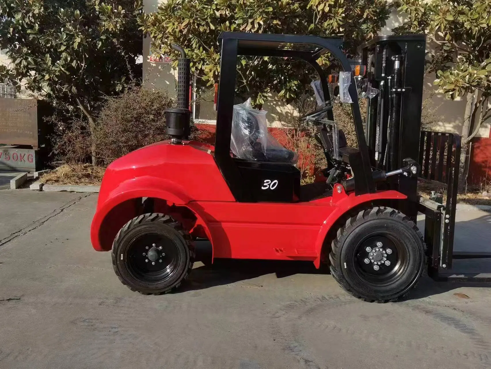 Shytger 4X4 4WD off Road All Rough Terrain Forklift Truck Small off Road Forklift