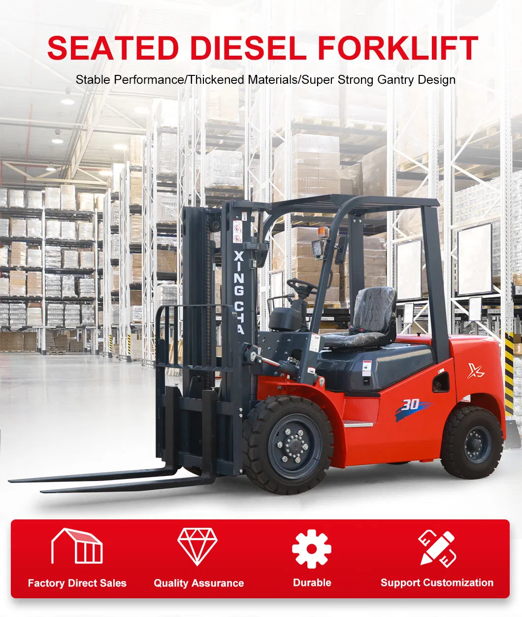 Heavy-Duty Forklift Overview