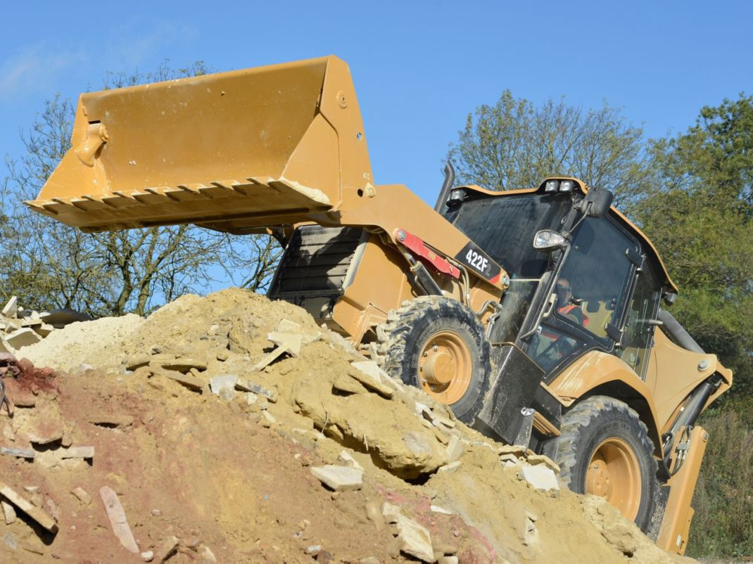 China Used Loader 428 2.5ton 3t Side Shift Backhoe Loaders