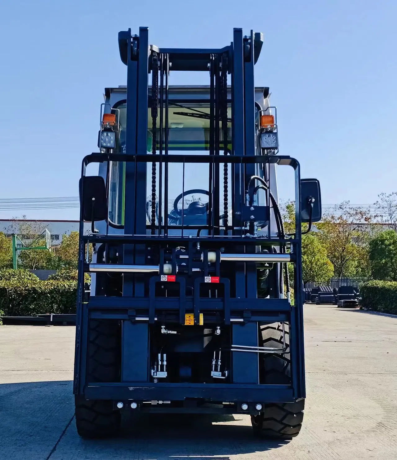 Montacargas Manual 3 Ton 3.5 Ton LPG Gas Gasoline Petrol Diesel Forklift with Paper Roll Clamps Accessories