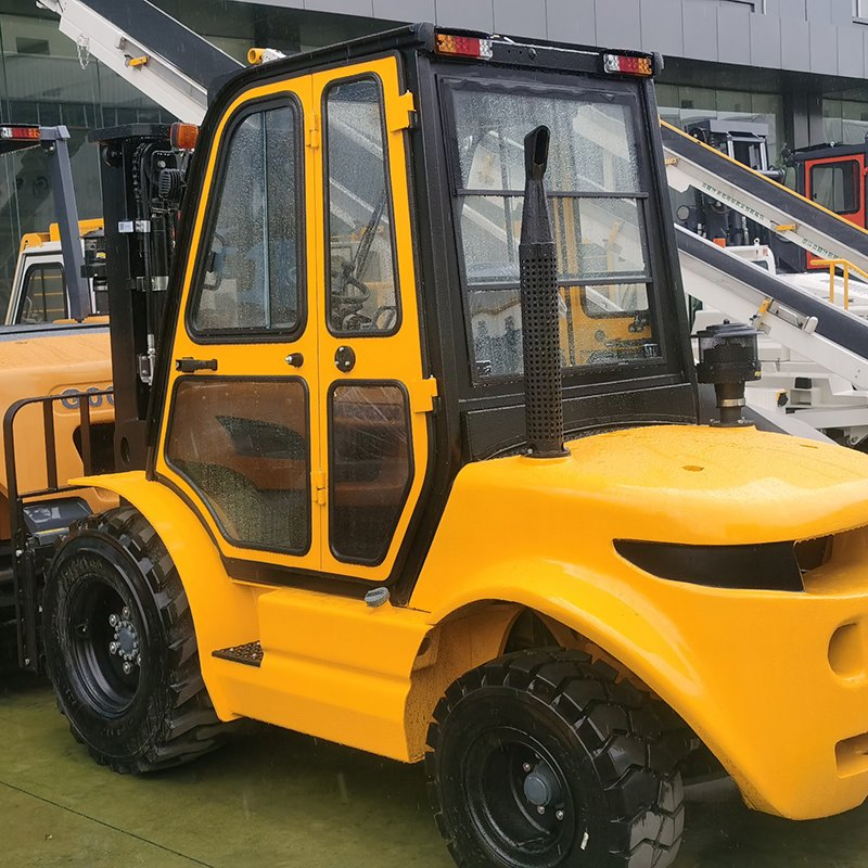 2ton 2.5ton 3ton 3.5ton 2WD 4WD Diesel Forklift Truck EPA Euro 5 Rough Terrain Fork Lift Offroad