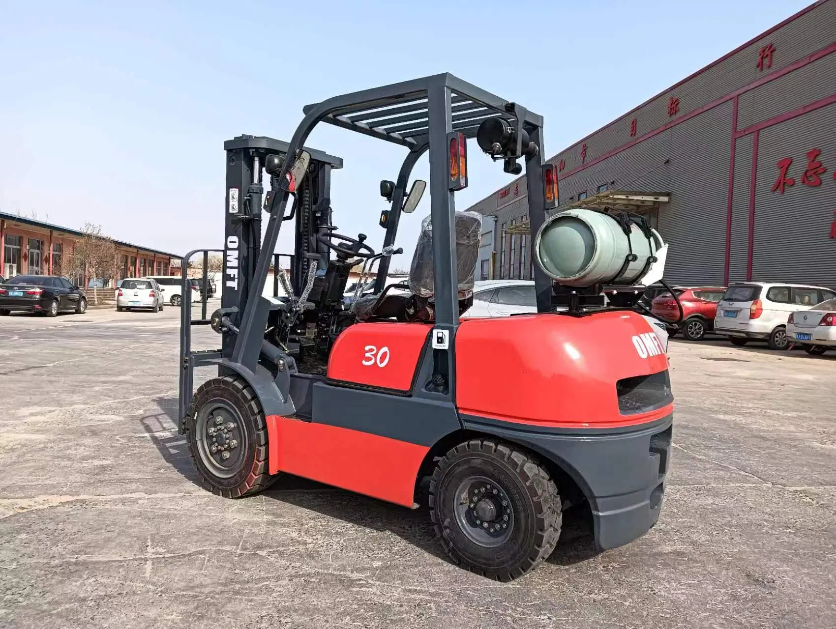 3t 3000kgs 3t Cushion Tire Gasoline LPG 3m 4.5m Full Free Mast Dual Fuel Forklift Trucks Toyota CE 1.5-3.5ton Fork Lift Hyster/Yale/Linde
