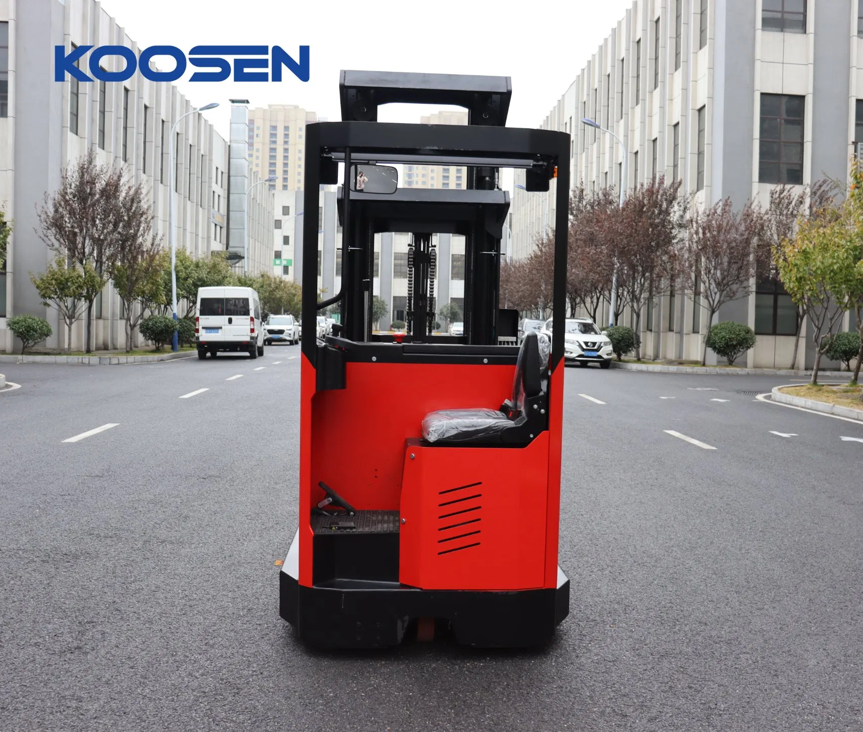 Heavy-Duty Double Scissor Deep Reach Truck Lift Platform