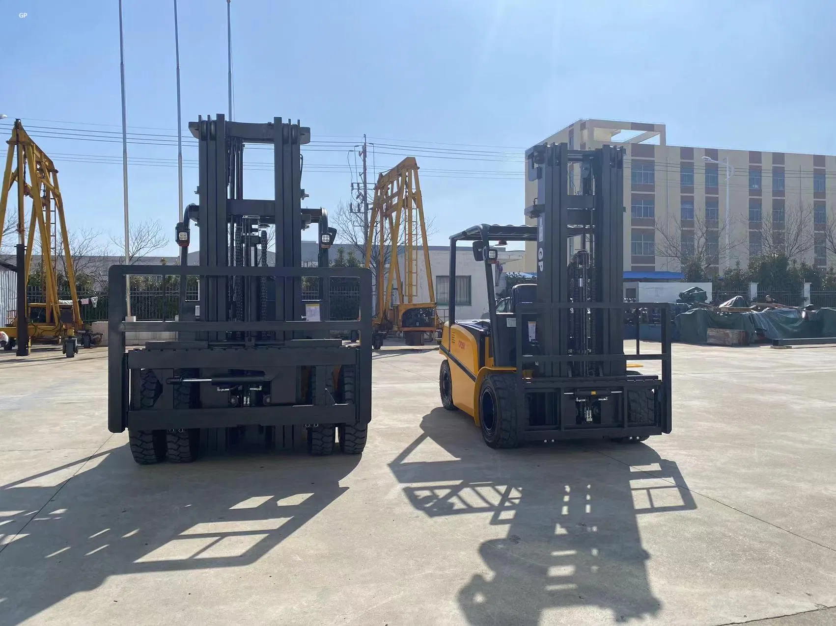 CE Chinese 2ton 3ton 4ton 5 Ton 7ton Diesel Electric Gasoline LPG Engine Lead Acid Lithium Battery Isuz U Yanmar Cummin S Engine Fork Lifter Forklift for Sale