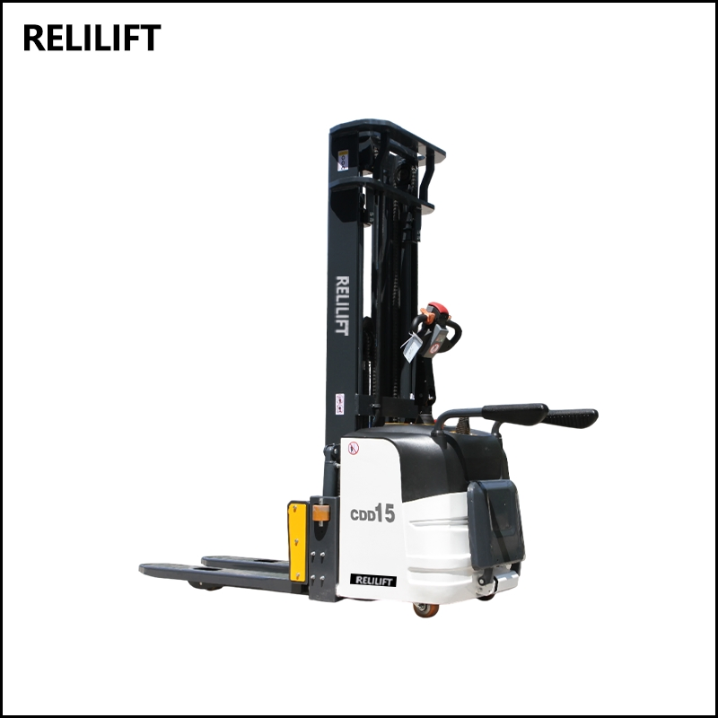 Sit Down New Forklift 1.5 Ton 2 Ton Walkie Hangcha Heli Manitou 4.5m Portable Small Mini Hydraulic Two Triple Mast Self Loading Pallet Truck Electric Stacker