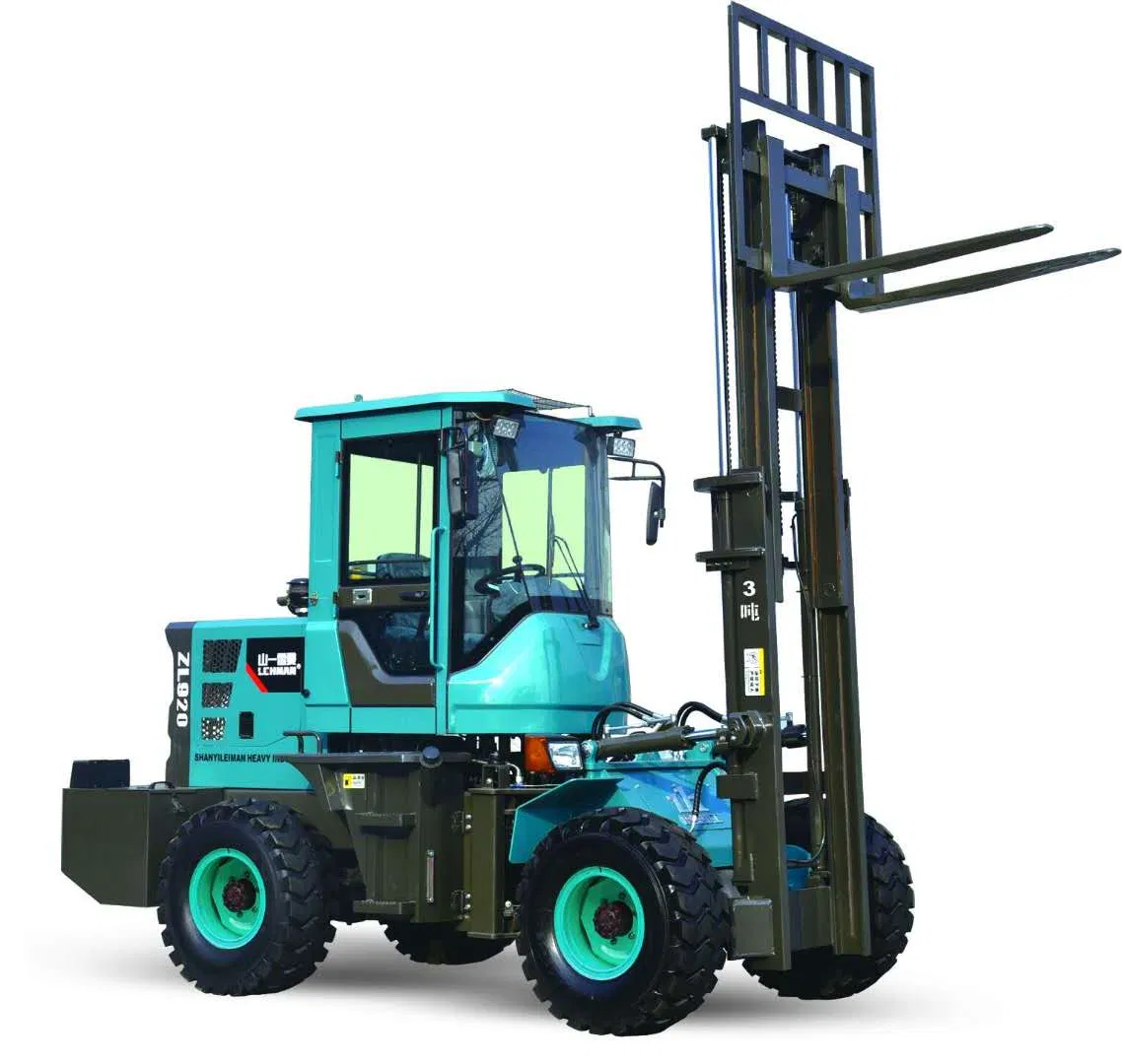 China 3t Hydraulic Diesel Wheel Forklift