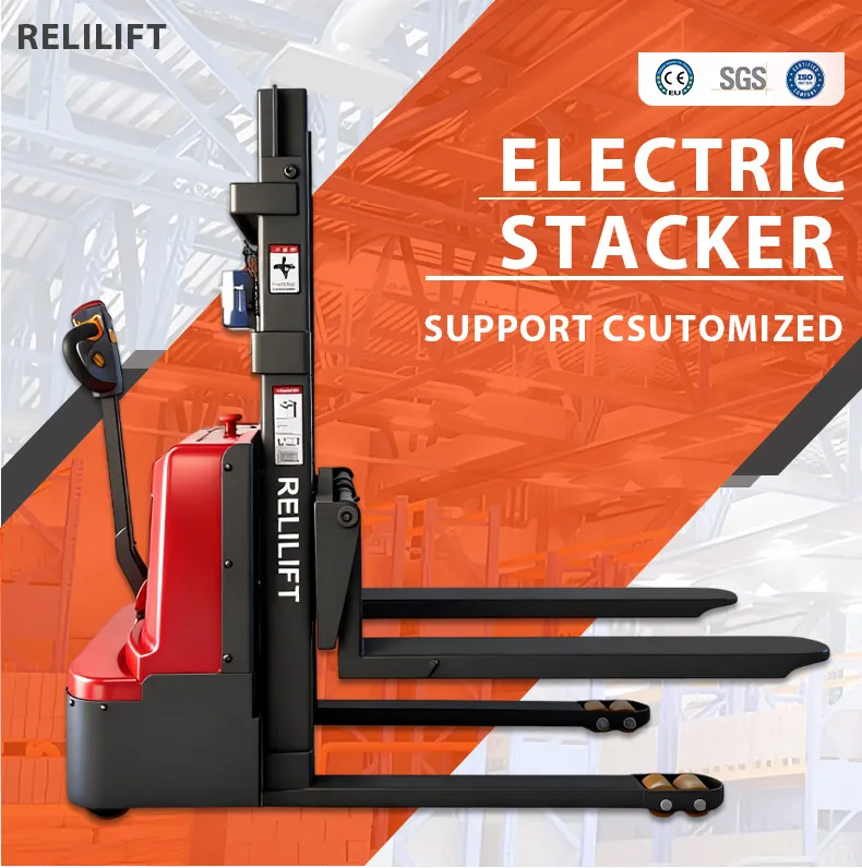 Electric Walk-Behind Stacker Overview
