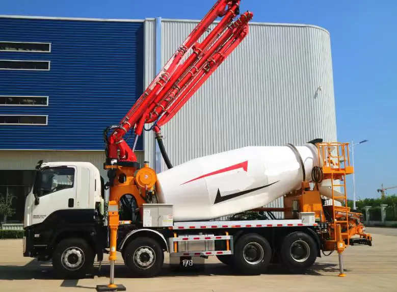 Concrete Boom Pump Truck