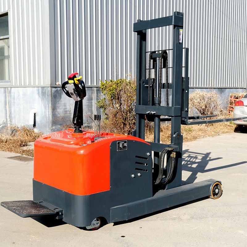 Electric Walkie Stacker Forklift Guaranteed 1 Ton Electric Pallet Stackers