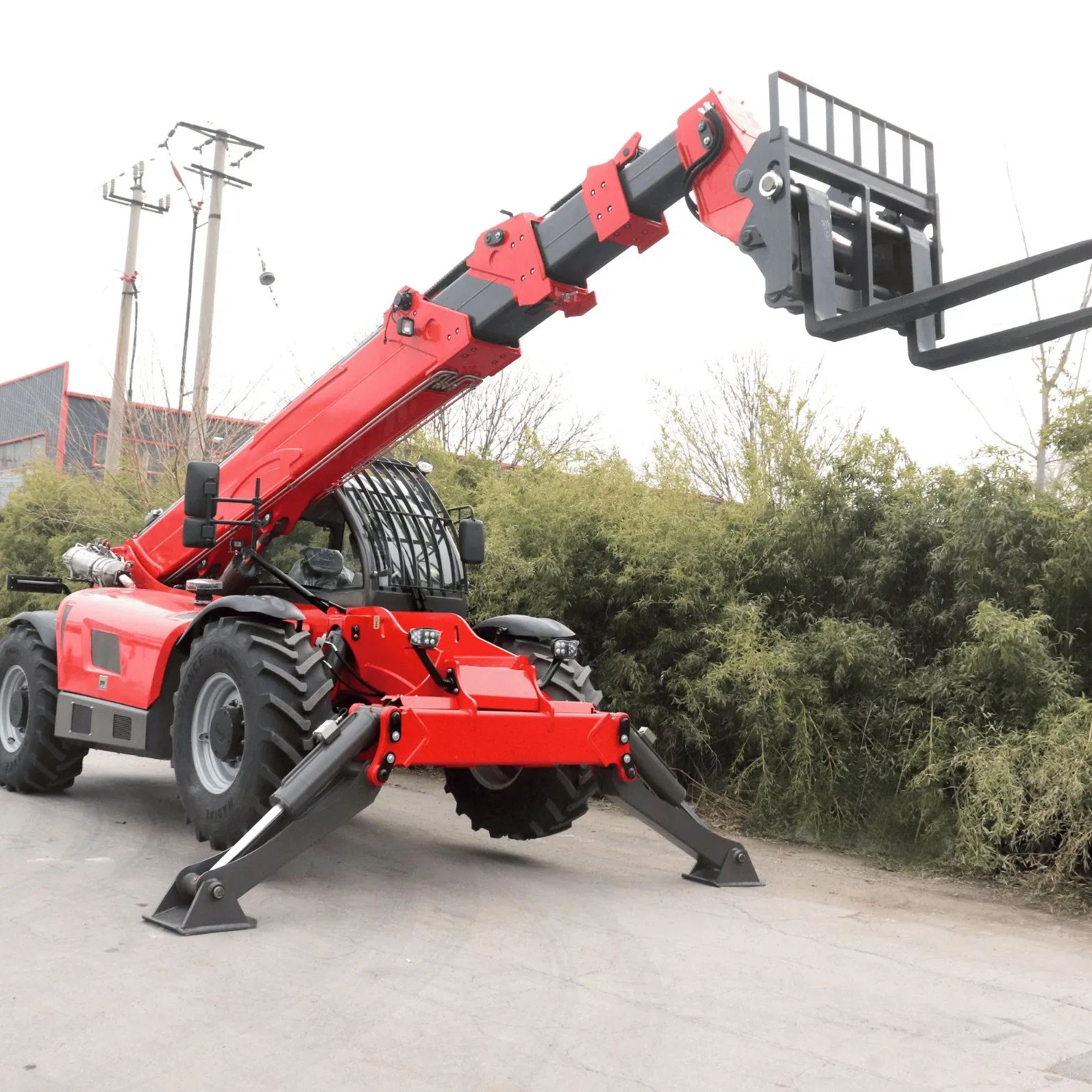 Agriculture Telehandler Forklift for Sale Telescopic Handler 4 Ton Mini Telescopic Forklift