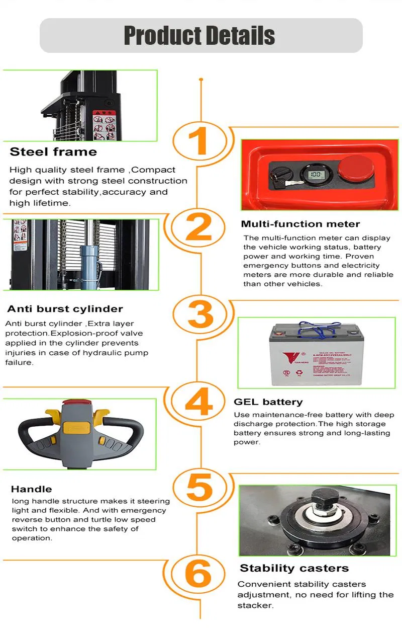 Electric Stacker detail 2