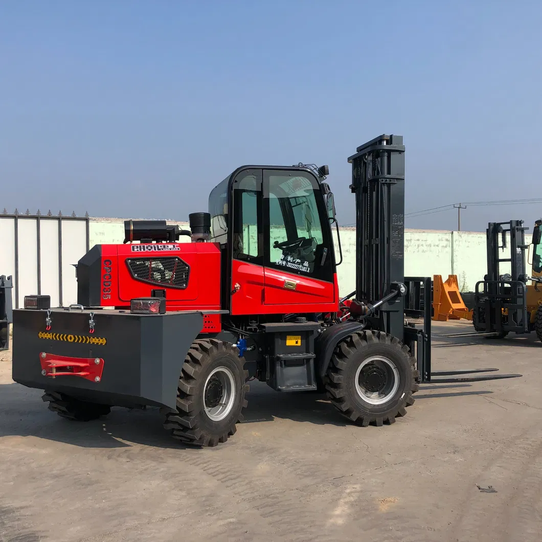 Rough Terrain Forklift 2