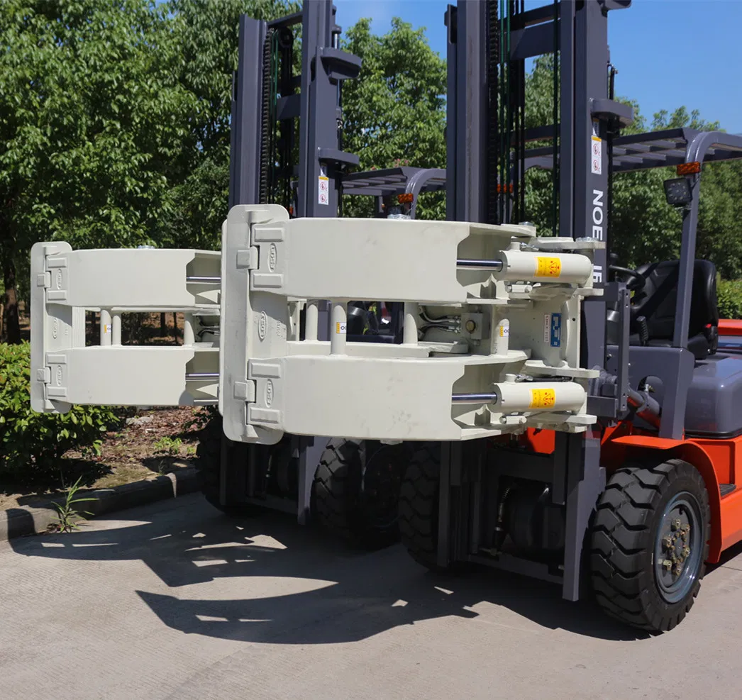 Handling Paper Rolls Reels 3tons 4.5meters Diesel Engine Container Mast Forklift for Sale