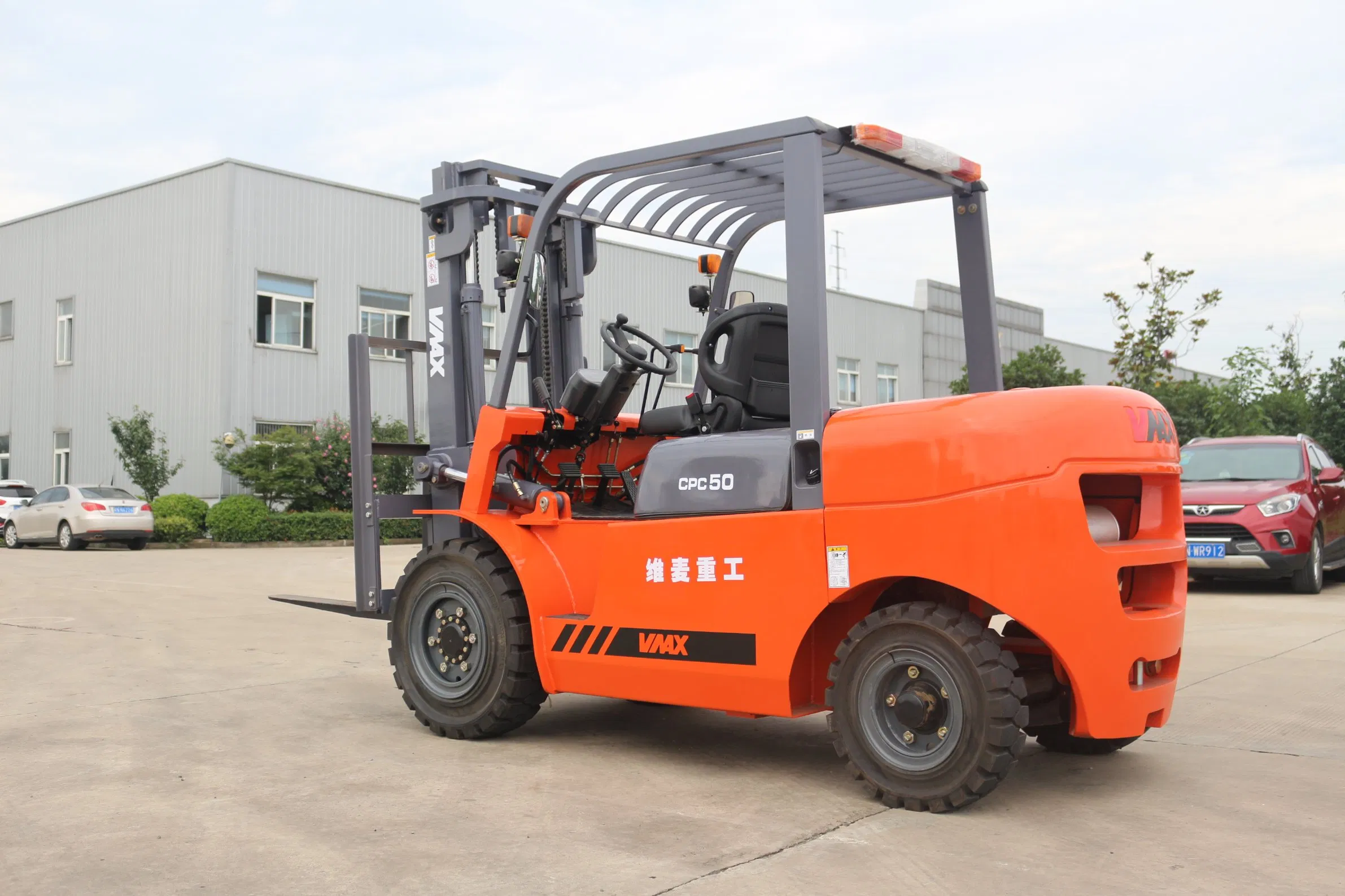 Hot Sale 5 Ton Diesel Forklift with Container Mast