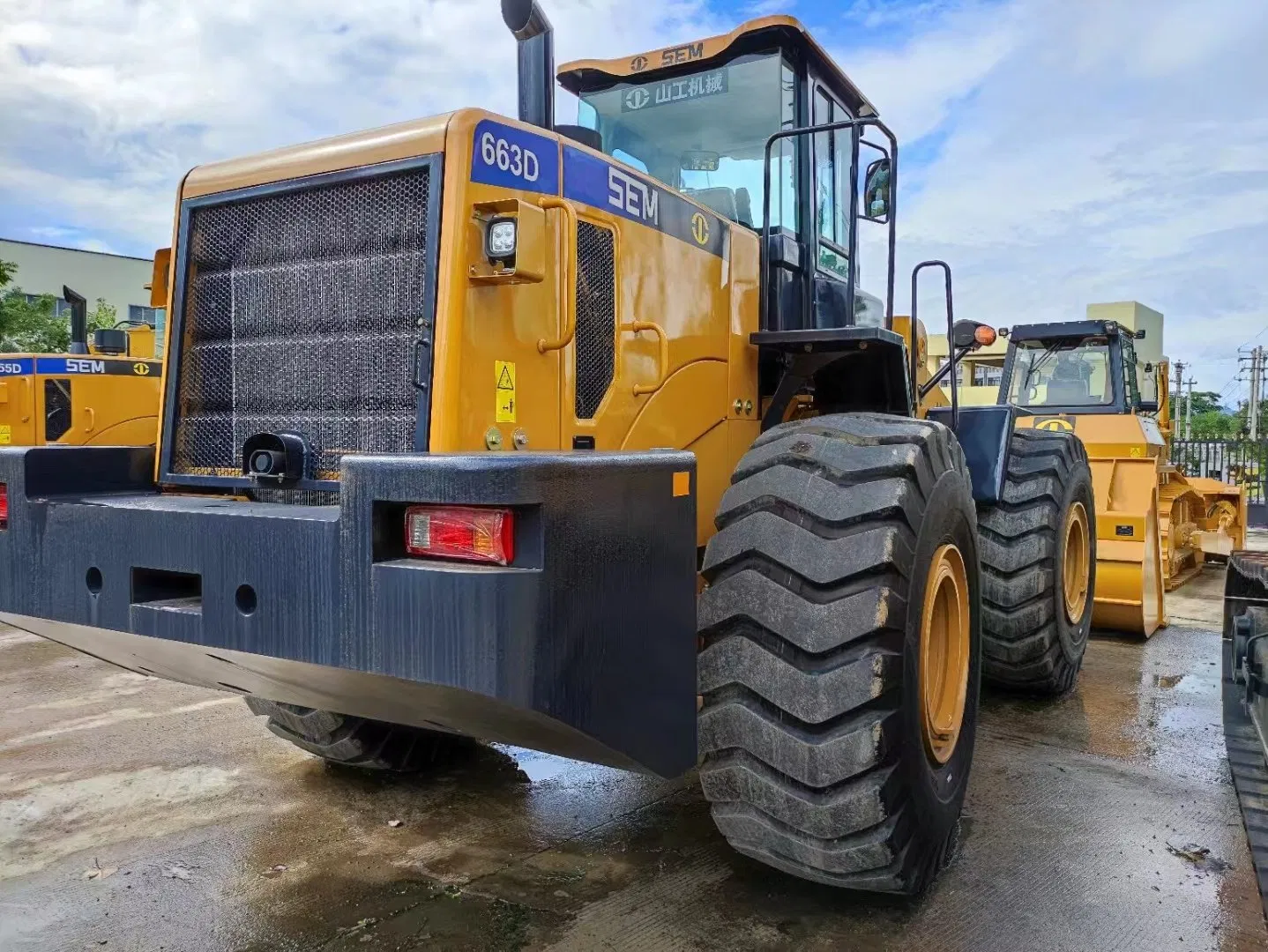 Top Brand 6 Ton Side Dump Loader 6.0 Ton Wheel Loader Sem663D with Fully Hydraulic System for Sale