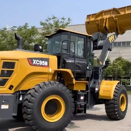 5ton Xc958 Wheel Loader with 3.1m³ Side Dump Bucket