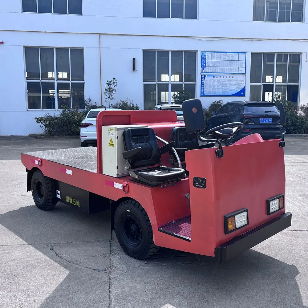 5ton Capacity 4 Wheels Mini Tow Truck Electric Tow Tractor