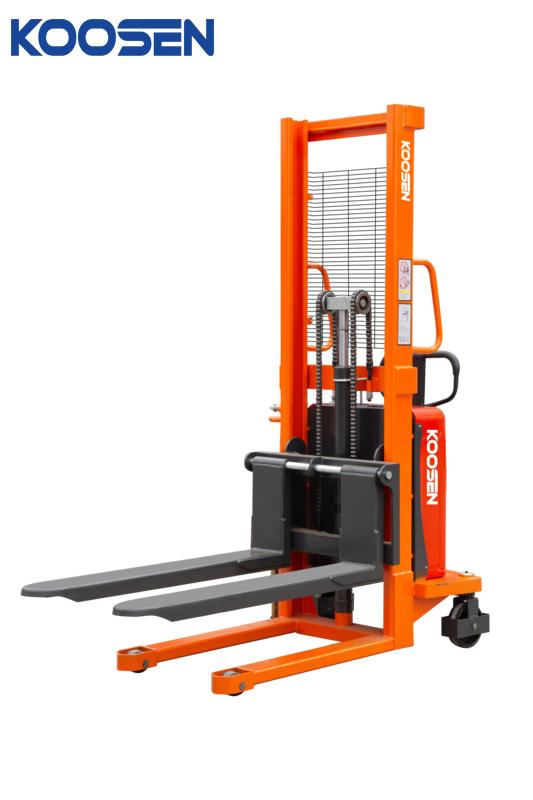 Koosen Walkie 1-2ton Capicity Adjustable Hydraulic Hand Pallet Stacker