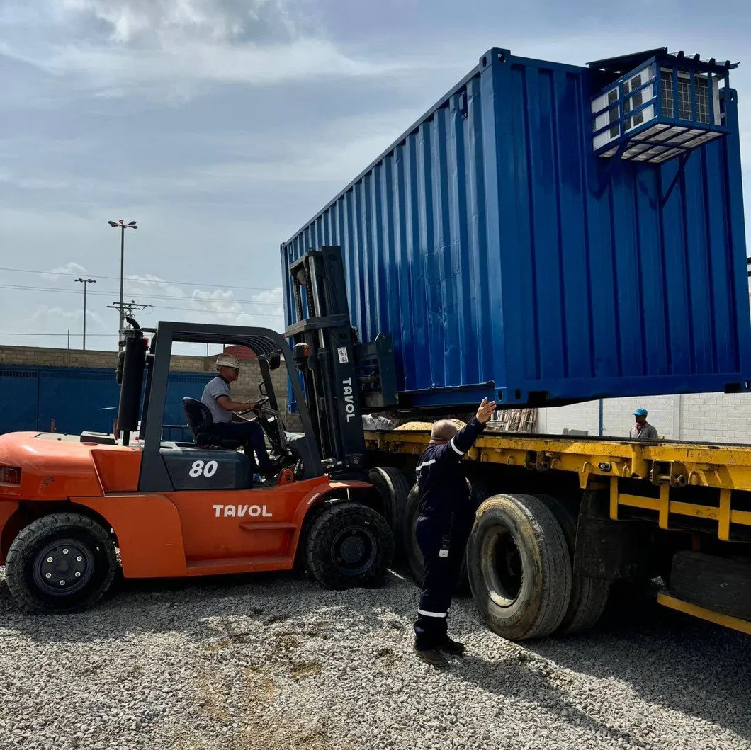 Forklift in Colombia