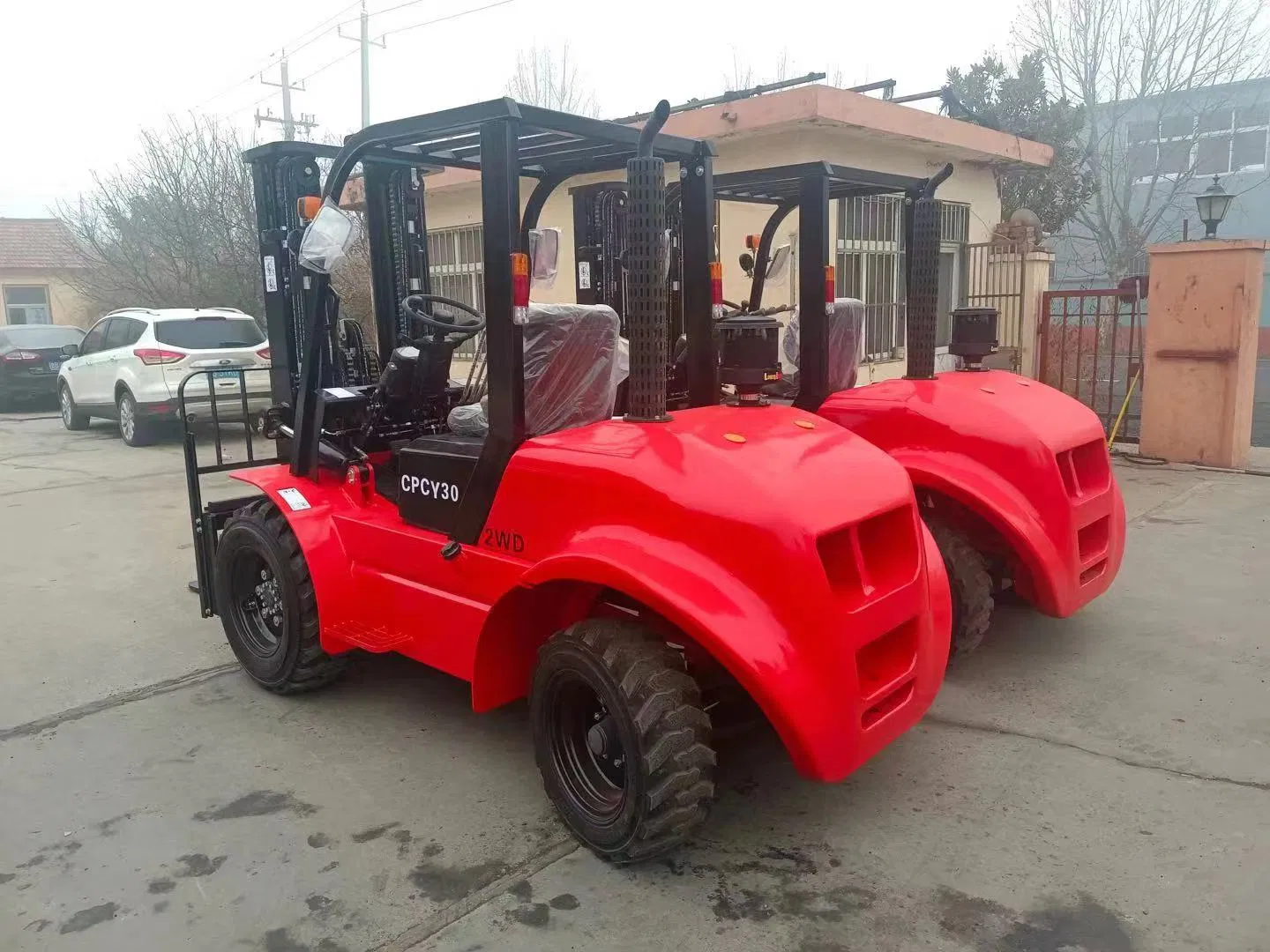 Shytger 4X4 4WD off Road All Rough Terrain Forklift Truck Small off Road Forklift