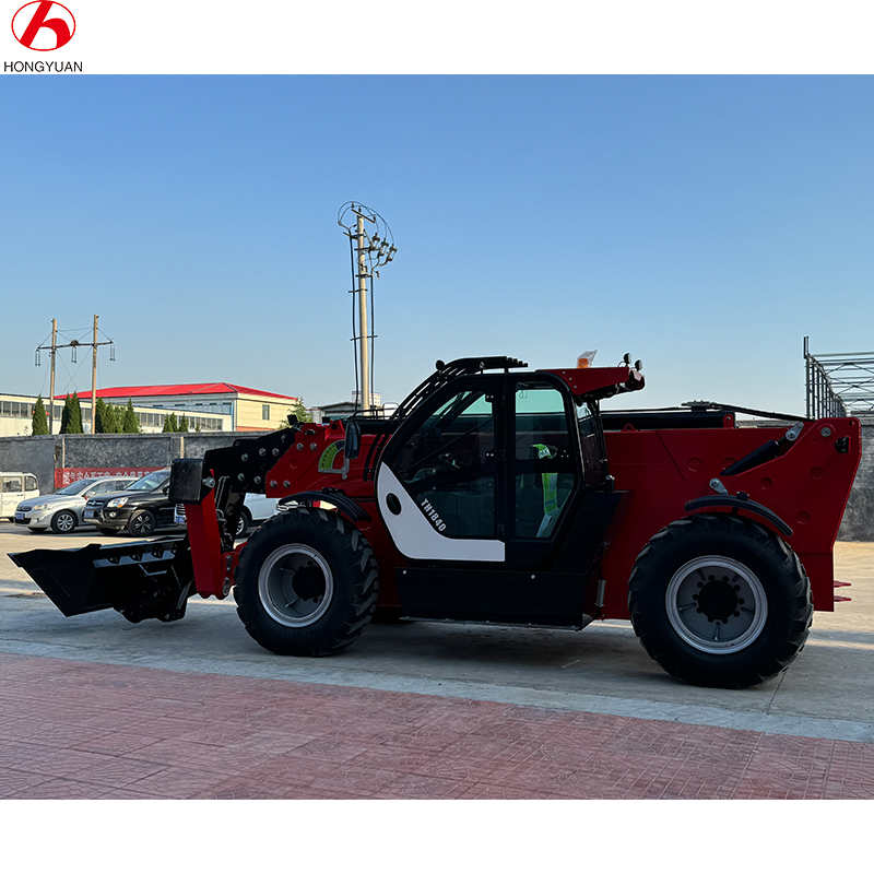 Hydraulic Axle Drive Telehandler Telescopic Forklif 18m