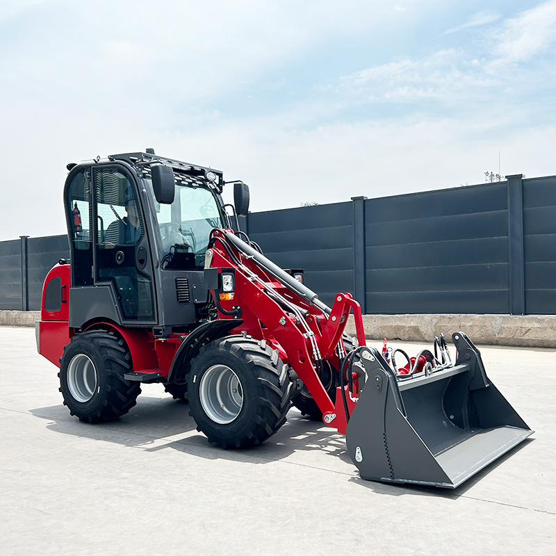 High Quality Mini Wheel Loader Side-Tilting Cabin Hydrostatic with Euro5/EPA4 Engine