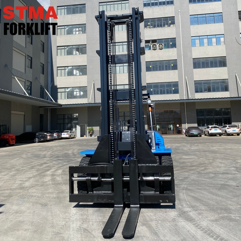 Stma 8ton 10ton 12ton Diesel Forklift Truck with Optional Fork Positioner