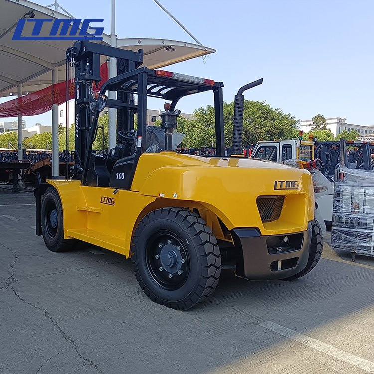 EPA ISO Ltmg New Hydraulic Fork Positioner 10 Ton 12 Ton 16 Ton Diesel Forklift with Optional Engines