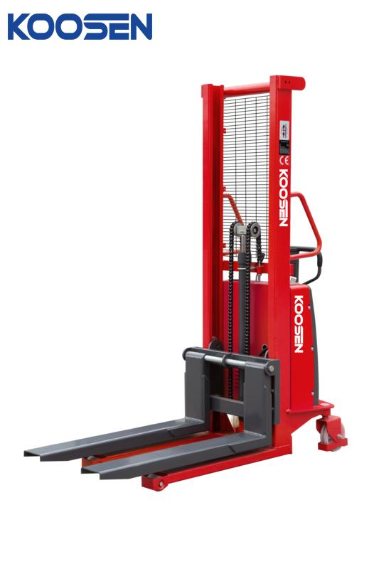 Koosen Walkie 1-2ton Capicity Adjustable Hydraulic Hand Pallet Stacker