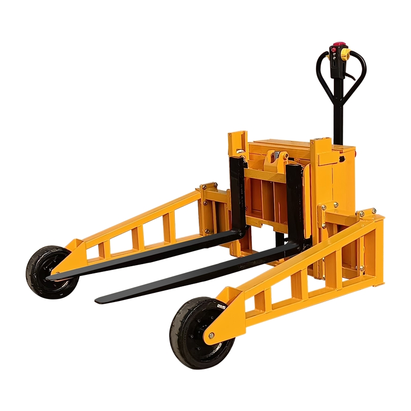 Full Electric off-Road All Terrain Pallet Truck 1.5 Ton Moving Hydraulic Jack Construction Pallet Truck