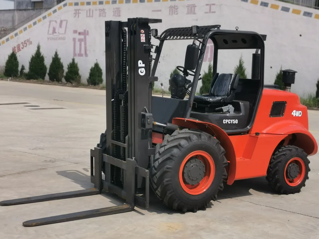 Rough Terrain Forklift Side