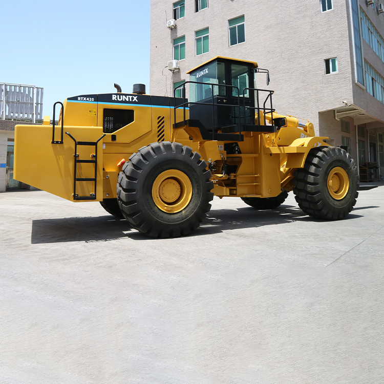 Chinese Side Loader Forklift 25 Ton with Long Fork for Sale, Four Wheel Drive All Terrain Forklift