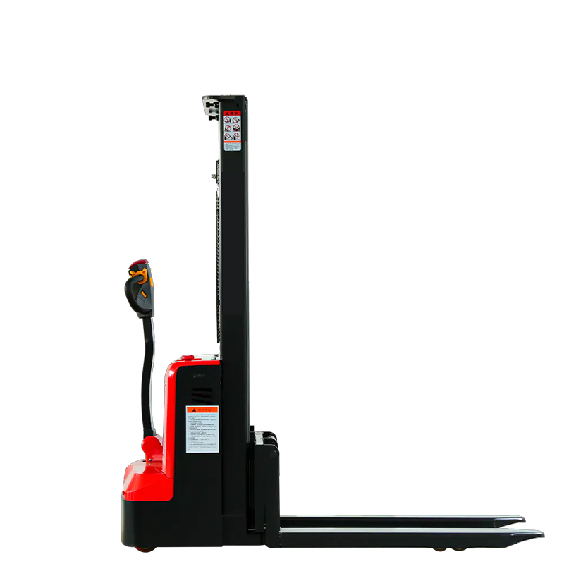 2.5m Lift Myzg Electric Walkie Stacker with Dual Mast &amp; CE/ISO, 1.5t Capacity - Reachable Industrial Electric Stacker