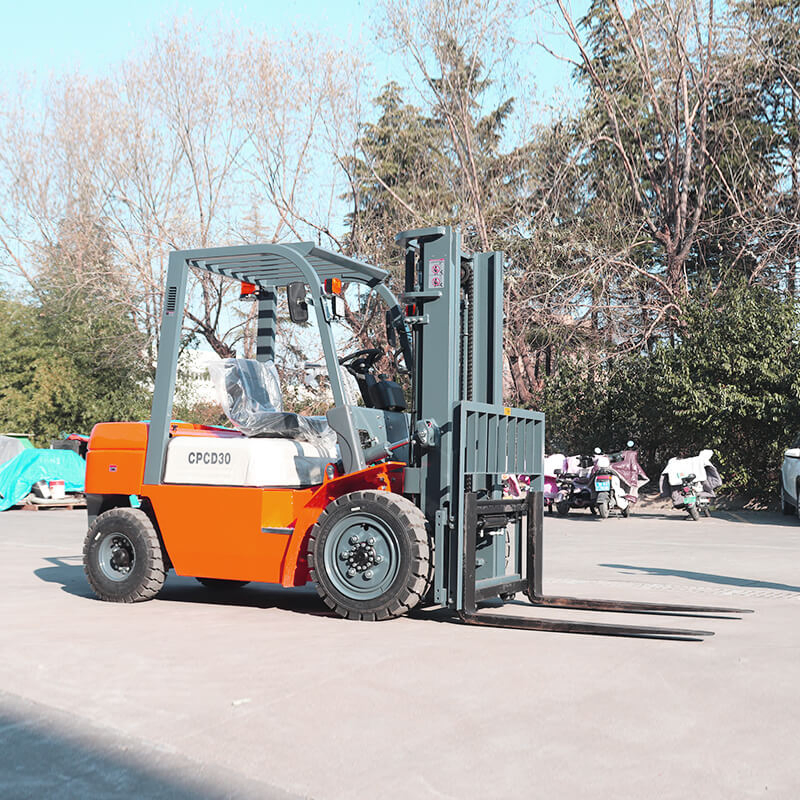 Multipurpose Farm Factory Warehouse 4000 5500 6000 Lbs 3.5ton 5ton Diesel Engine Forklift with Side Shift