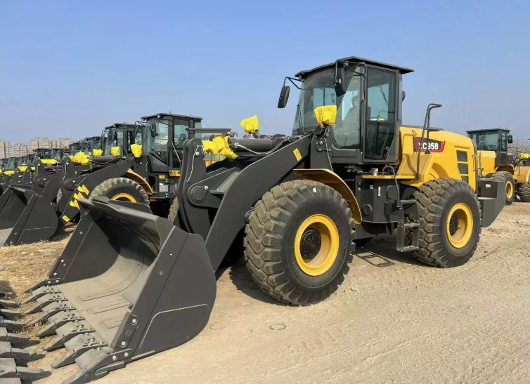 5ton Xc958 Wheel Loader with 3.1m³ Side Dump Bucket