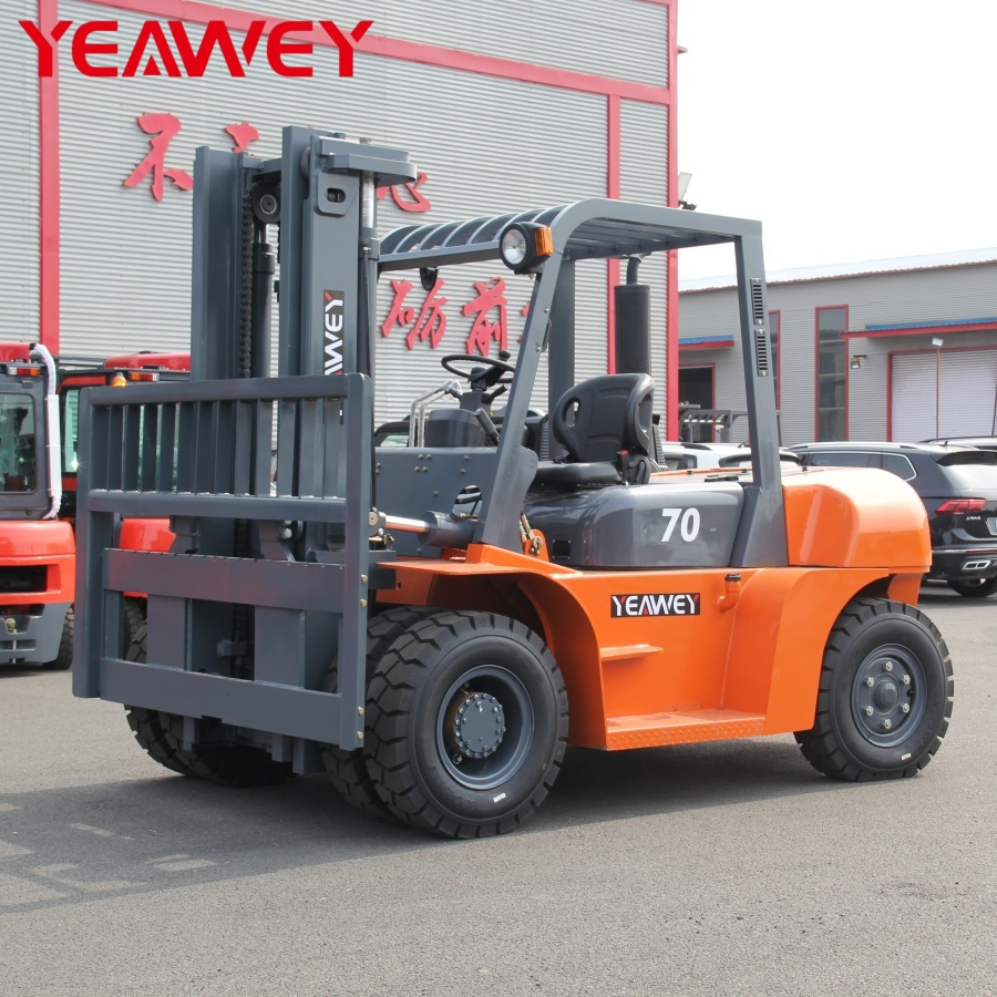 5 Ton 7 Ton Best Selling Japanese Engine Diesel Forklift Automatic Forklift 7000kg