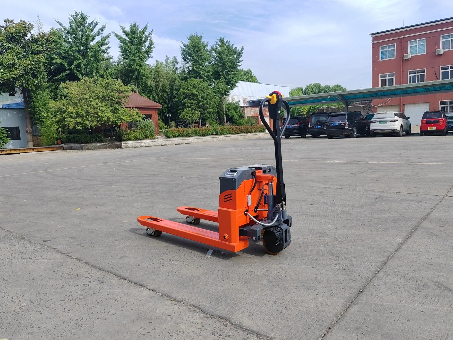 User Friendly Electric Power Truck Pallet Jack with Comfortable Operation