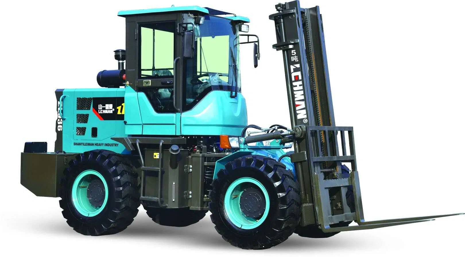 China 3t Hydraulic Diesel Wheel Forklift