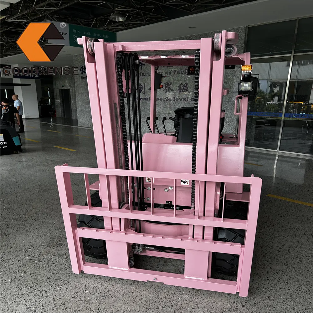 Reliable 3 Ton 3000kgforklift Featuring a Side Loader, Perfect for Outdoor Operations and Easy Loading