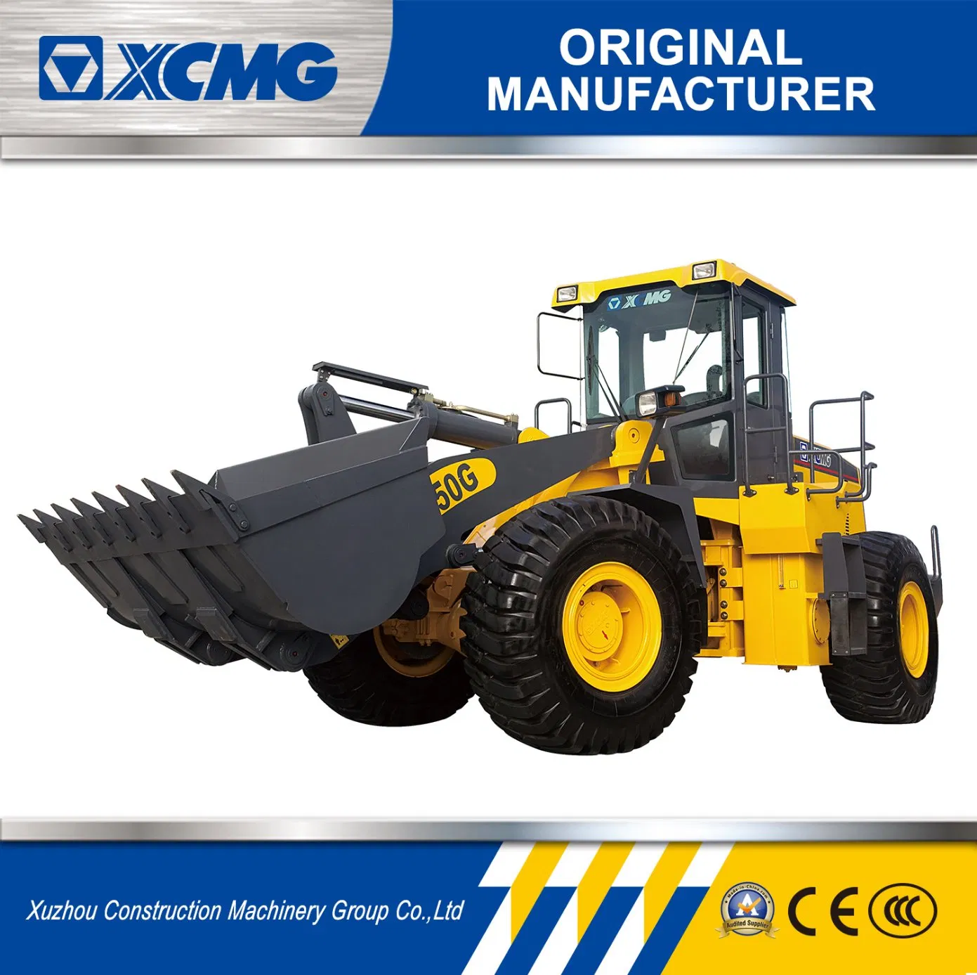 XCMG Used 5ton Zl50g Super Side Wheel Loader for Sale